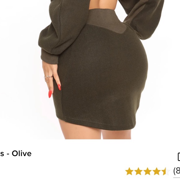 COPY - Fashion Nova green mini dress size large - Picture 10 of 10